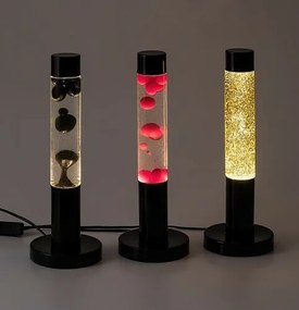 Rabalux 76027 dekoratívna lávová stolná LED lampa Lavastic, čierna