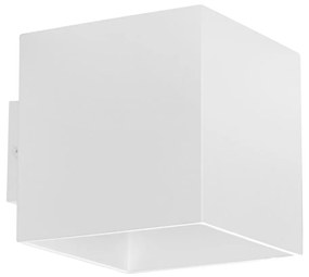 Nástenné svietidlo Cube, 1x kovové tienidlo (výber z 3 farieb)