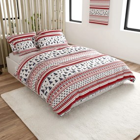 Obliečky z mikrovlákna TWINKLE CHRISTMAS farebné Rozmer obliečky: 2 ks 70 x 90 cm | 200 x 220 cm