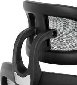Kancelárska stolička sivá KA-K2080 GREY