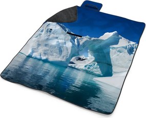 Sablio Plážová deka Ľadovce: 200x140 cm