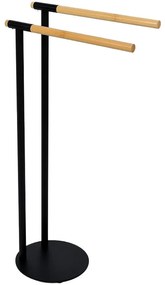 Vešiak Na Uteráky Čierna/Bambus Bth0063ba-A