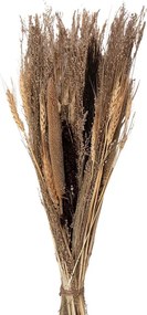 Béžovo-hnedá kytica sušených kvetov - 18*6*60 cm