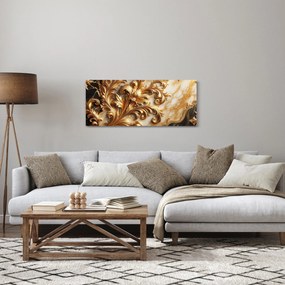 Obraz - Mramor so zlatom (120x50 cm)