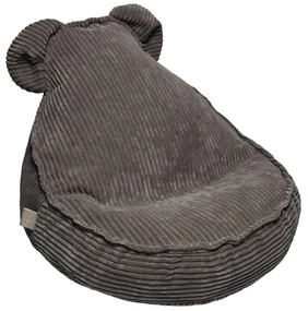 Sedací vak s uškami Teddy Aesthetic Brown