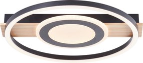 XXXLutz STROPNÉ LED SVIETIDLO, 37/39/5 cm - Interiérové svietidlá - 003106127403