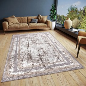 Koberec v béžovo-striebornej farbe 200x280 cm Shine Classic – Hanse Home