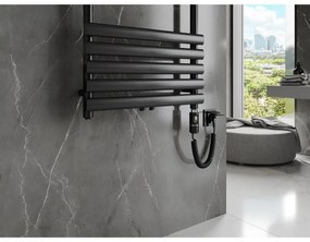 Mexen Jowisz, elektrické vykurovacie teleso 1200 x 600 mm, 600 W, čierna, W107-1200-600-2600-70