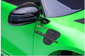 LEAN CARS Elektrické autíčko Mercedes GTR zelené, LED, MP3