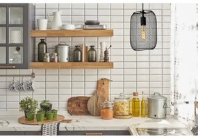 Lucide 78392/01/30 - Luster na lanku MESH 1xE27/60W/230V čierna