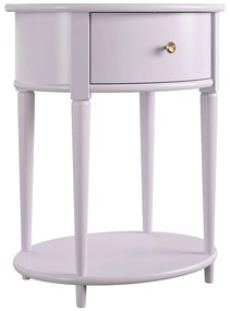 Nočný stolík v levanduľovej farbe Aurora – Støraa