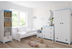 Komoda HVIEZDY s 3 zásuvkami - VIAC FARIEB