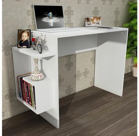 Pracovný stôl ALASKA 73,8x104,5 cm biela