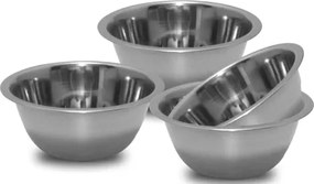 Sada misiek (4 ks) nerez,10 cm%