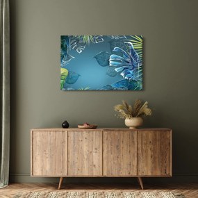 Obraz - Listy tropických rastlín (90x60 cm)