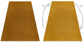 Moderný prateľný koberec LATIO 71351800  zlatý