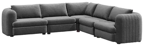 PROXIMA.store - Luxusný minimalistický rohový gauč PLEASURE MAX DRUH LÁTKY: TENDER WAY - 63