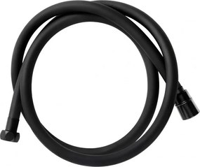 Erga Snake, hladká sprchová hadica 150 cm, Anti-Twist, čierna matná, ERG-YKA-BP.SNAKE-BLK