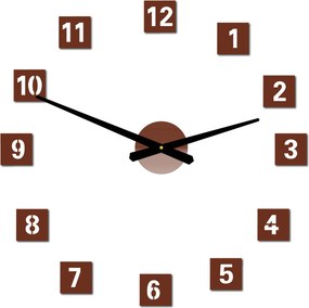 SENTOP | Veľké nástenné hodiny štvorcové I SENTOP 12P019-PLEXI HEU- analógové