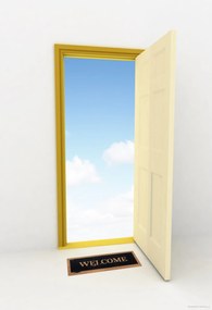 Hanse Home, Rohožka Welcome 105679 – na von aj na doma, 27x70, čierna, chodba / predsieň