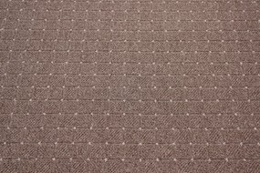 Condor Carpets, AKCIA: 120x160 cm Koberec metráž Udinese hnedý - neúčtujeme odrezky z role - obšitý zo všetkých strán, šíře, hnedá, filc, chodba / predsieň