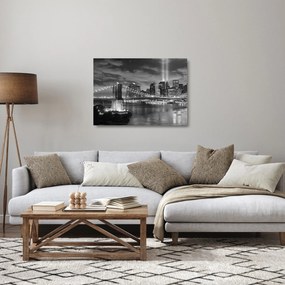 Sklenený obraz - Brooklynský most (70x50 cm)
