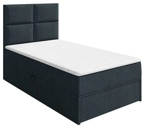 Kontinentálna posteľ Hudson Lux 1, Strana: pravá, Rozmer postele: 100x200, Farby: Muna 19