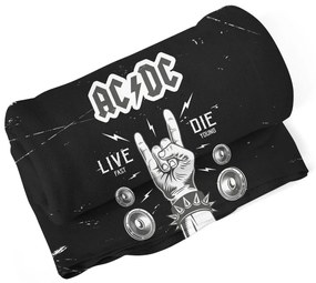 Sablio Deka ACDC Live fast, die young - 150x120 cm