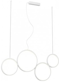 Redo 01-3382 - LED Stmievateľný luster na lanku ATHENA LED/40W/230V CRI98 biela