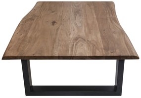 Čierny Konferenčný stolík TABLES & BENCHES 120 × 80 × 45 cm SIT MÖBEL