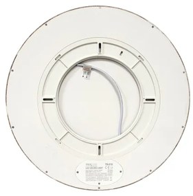 LED stropné svietidlo LED/32W/230V 3000/4000/6500K, priemer 40 cm, hnedé