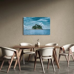 Obraz - ostrov v mori (90x60 cm)