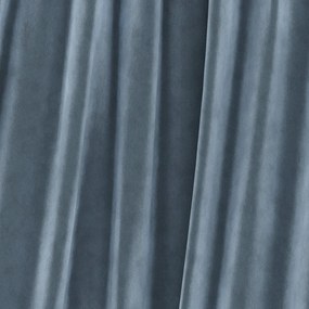 Modrá boxspring posteľ s úložným priestorom/bez čela 160x200 cm Juniper – Maison de Rêve