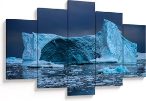 Obraz - Ľadová jaskyňa (150x105 cm)