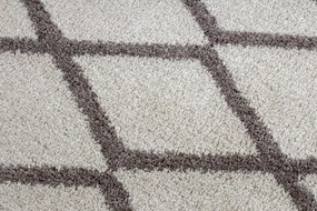 Behúň BERBER TROIK, krémový, strapce