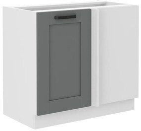 Kuchynská skrinka Luna dustgrey/biela 105 ND 1F BB