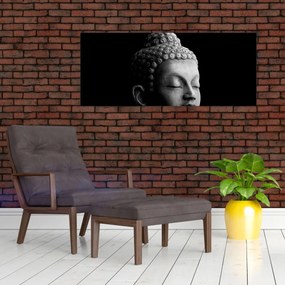Obraz - Budha, portrét (120x50 cm)