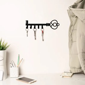 Nástenný vešiak KLAVIS čierny