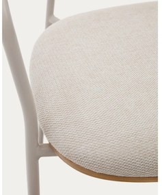 Béžové jedálenské stoličky v súprave 4 ks Maureen – Kave Home