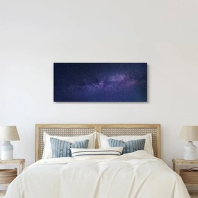 Obraz galaxie (120x50 cm)