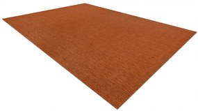 Koberec FLAT 48663/120 SISAL - terakota HLADKÝ