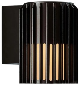 Nordlux - Vonkajšie nástenné svietidlo ALUDRA 1xE27/15W/230V čierna