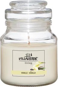 Vonná sviečkav sklenenej dóze Vanilka%