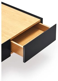 Čierny konferenčný stolík Teulat Arista