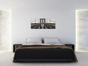Obraz - Brooklynský most (120x50 cm)