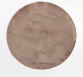 Okrúhly koberec RABBIT, taupe, 120 cm