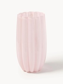 Ručne fúkaná sklenená váza Melon, V 38 cm