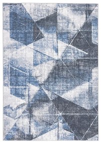 Koberec Chenile Print Rug 1,6/2,3 RS2447PT-1 modrá