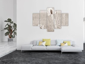 Obraz - Bodliak v zime (150x105 cm)