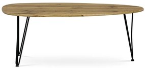 Autronic BONTEC Konferenčný stolík 120x67cm, mdf, divoký dub, AF-3014 OAK Farba: Biela